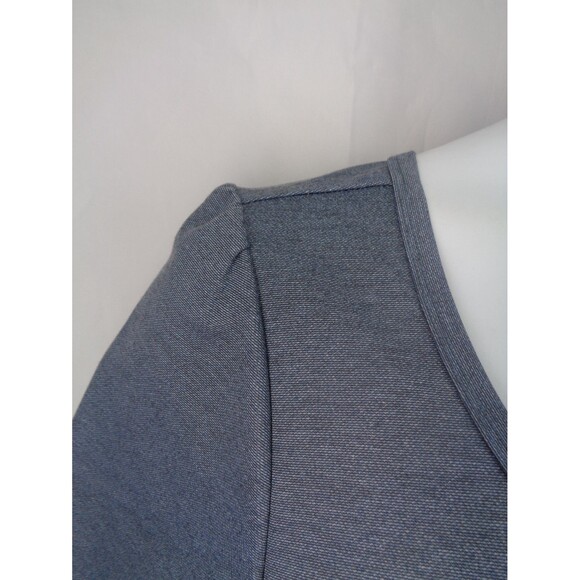 LuLaRoe Blue Nicole Dress Plus Size 2XL New - Picture 4 of 7